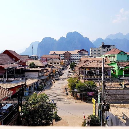 Malany Villa 1 Vang Vieng Bagian luar foto