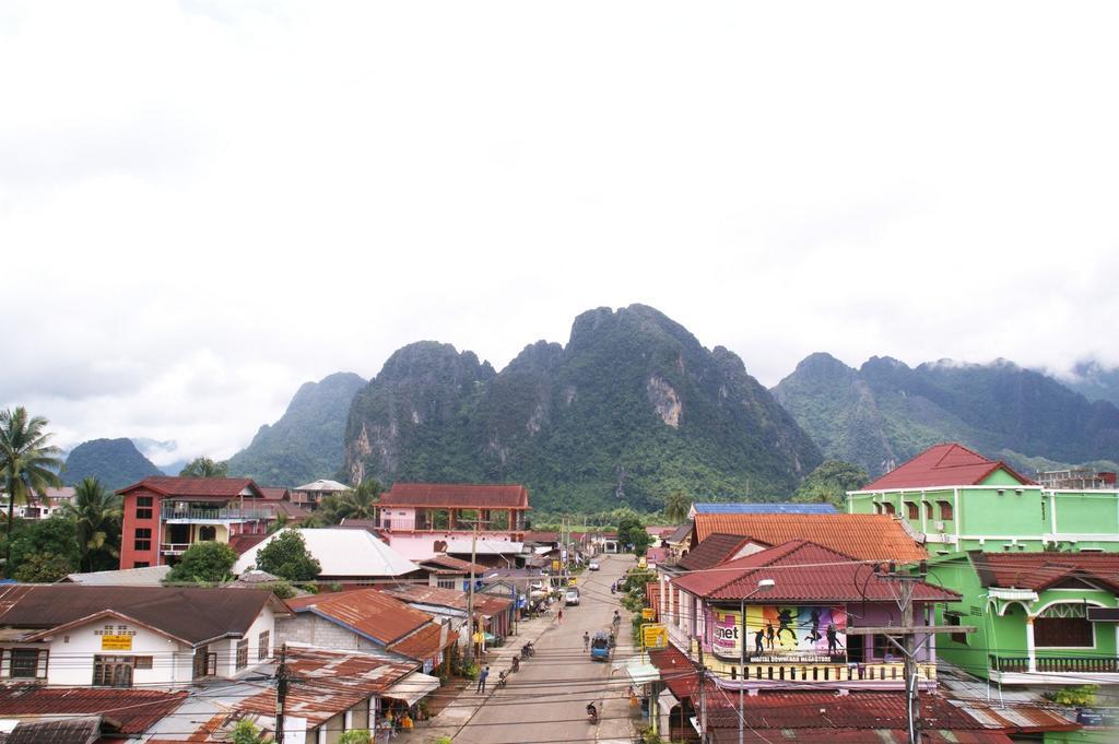Malany Villa 1 Vang Vieng Ruang foto