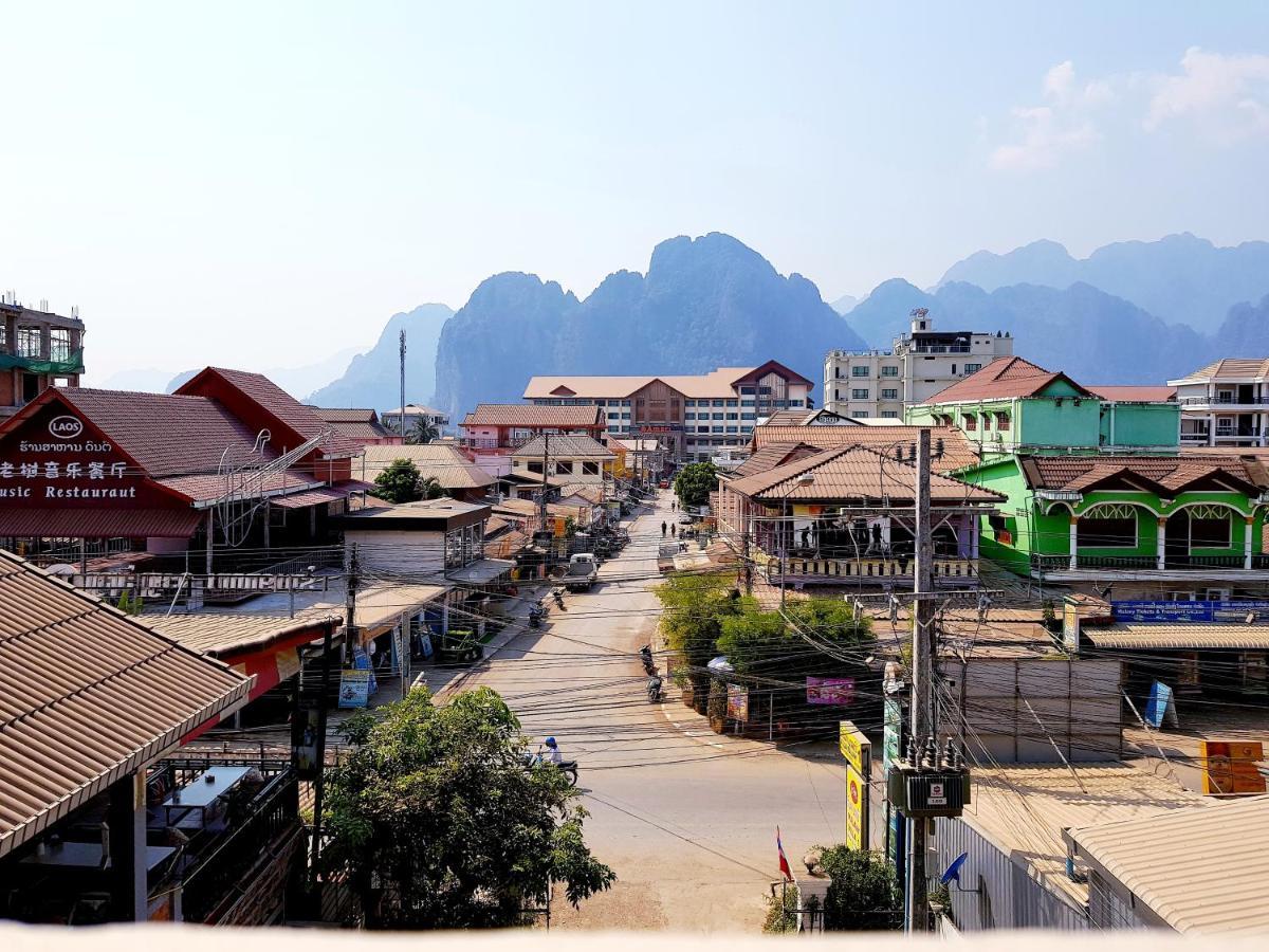 Malany Villa 1 Vang Vieng Bagian luar foto